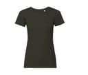 RUSSELL Tee-shirt organique femme DARK OLIVE