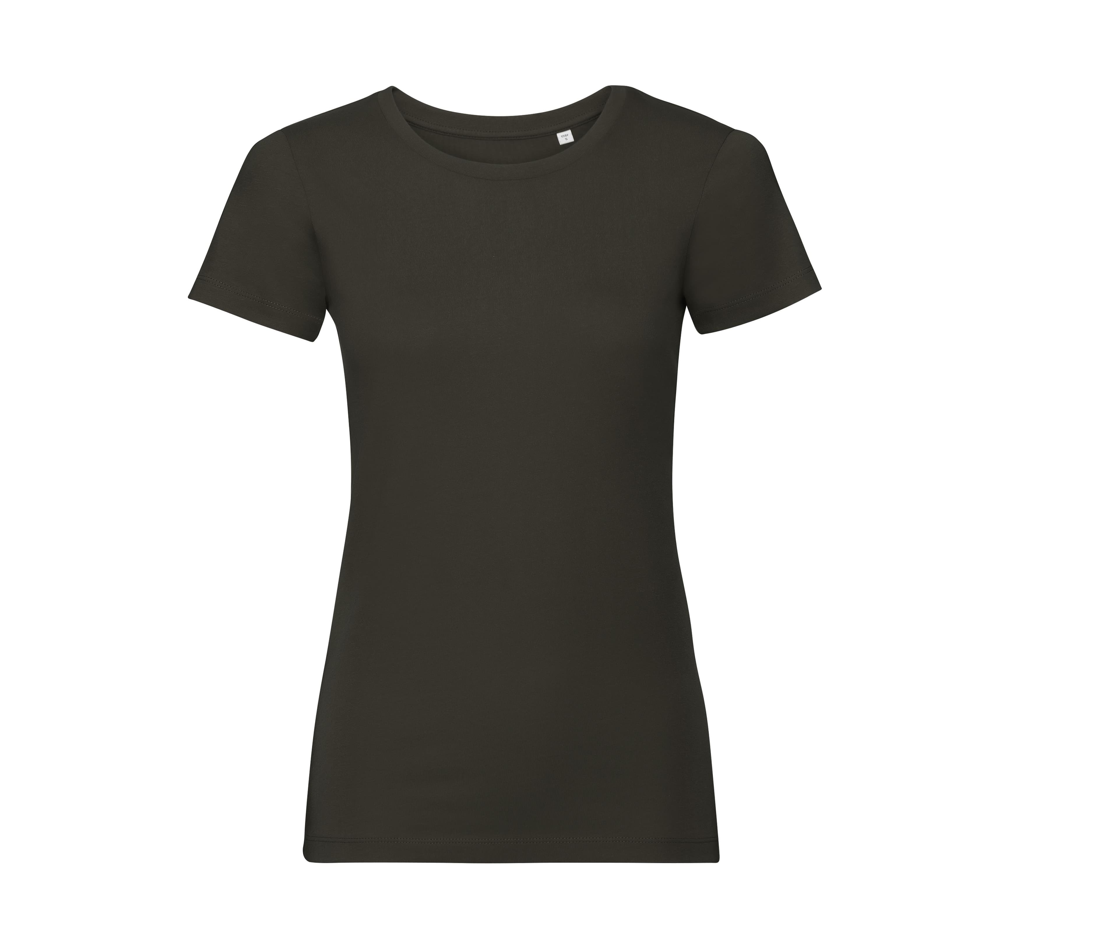 Tee-shirt organique femme DARK OLIVE
