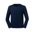 RUSSELL Tee-shirt organique manches longues homme FRENCH NAVY
