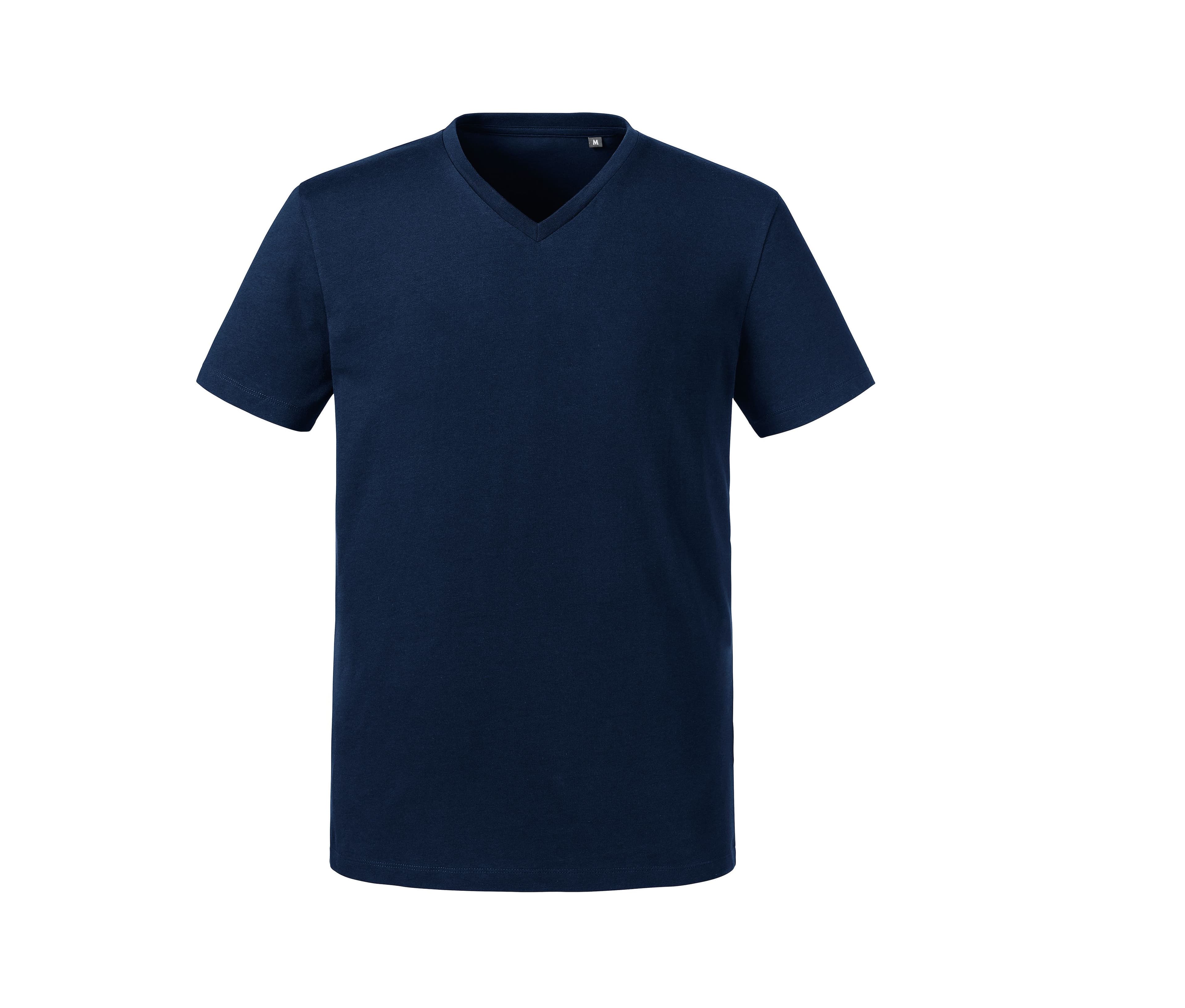 Tee-shirt organique col V homme FRENCH NAVY