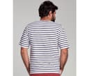 ARMOR LUX Tee-shirt à rayures BLANC / NAVIRE