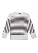 ARMOR LUX Marinière homme BLANC/NAVIRE