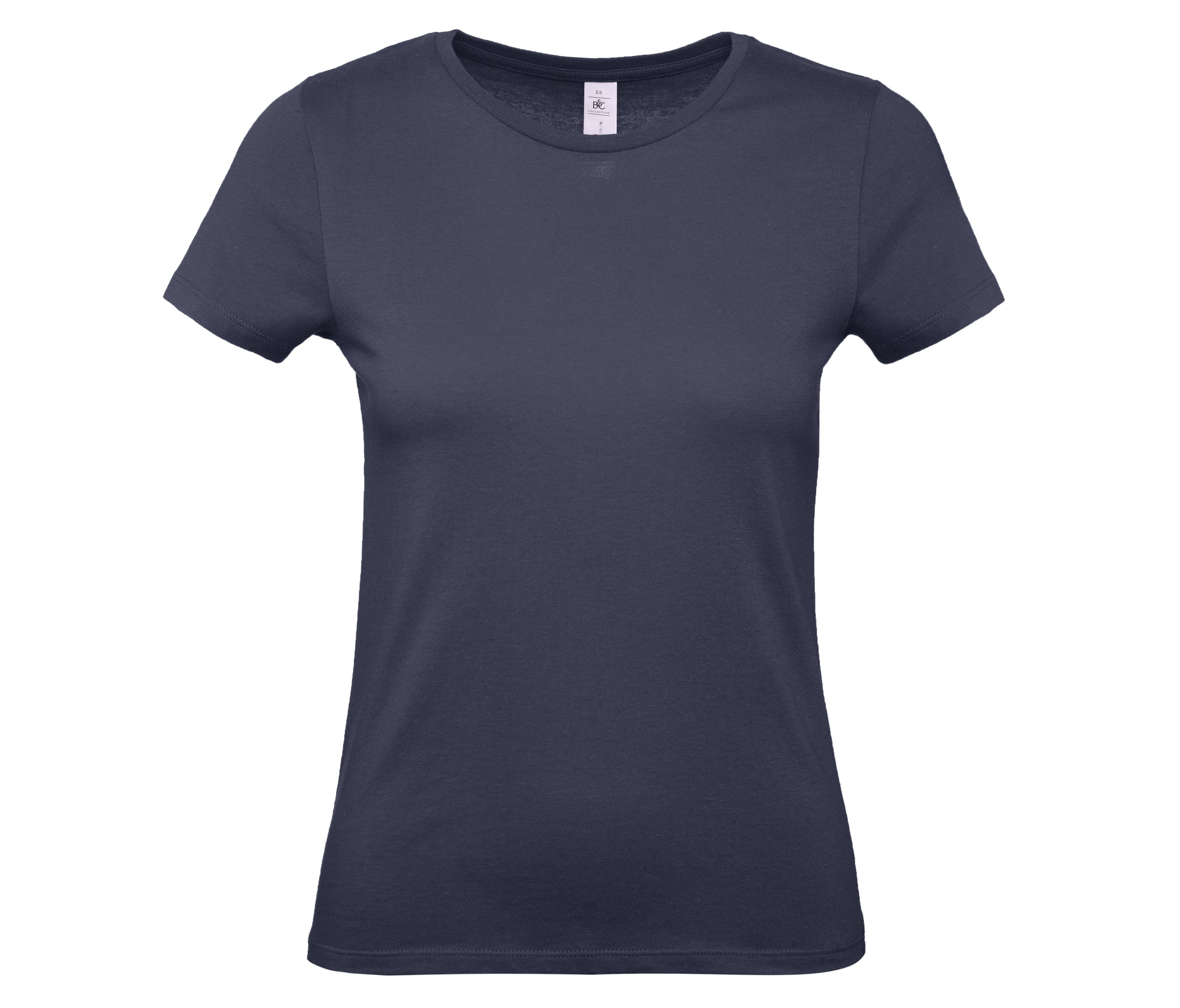 Tee-shirt femme col rond 150 NAVY BLUE