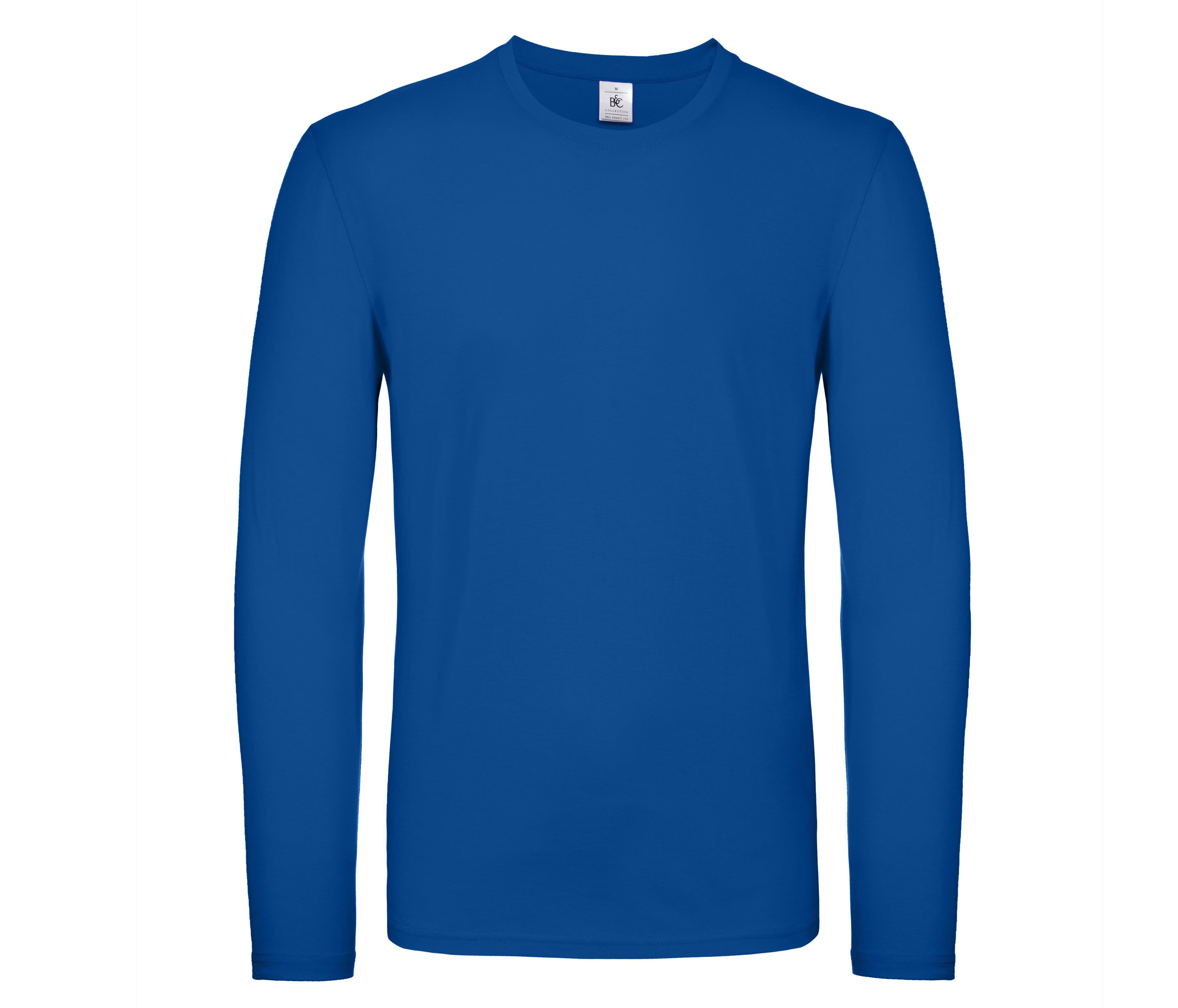 Tee-shirt homme manches longues ROYAL BLUE