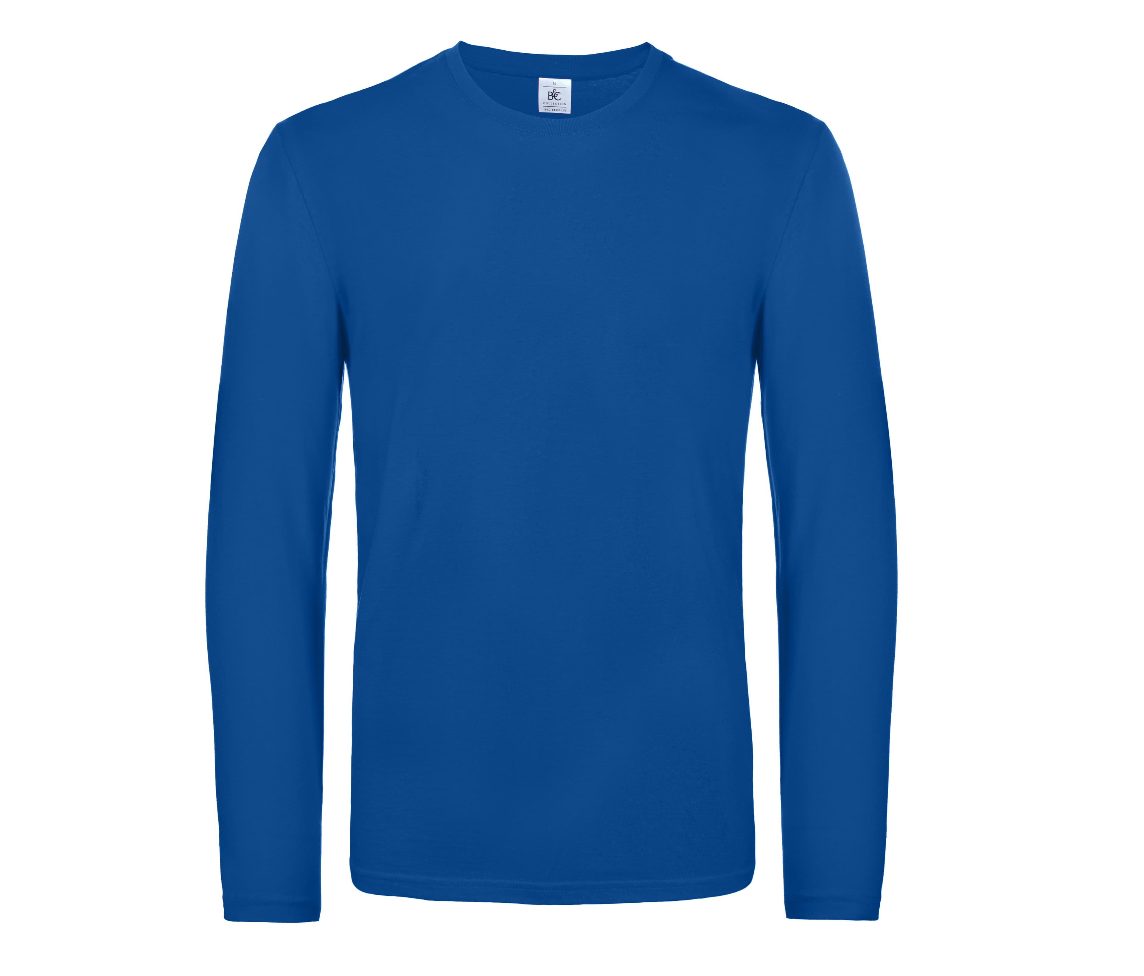 Tee-shirt homme manches longues ROYAL BLUE