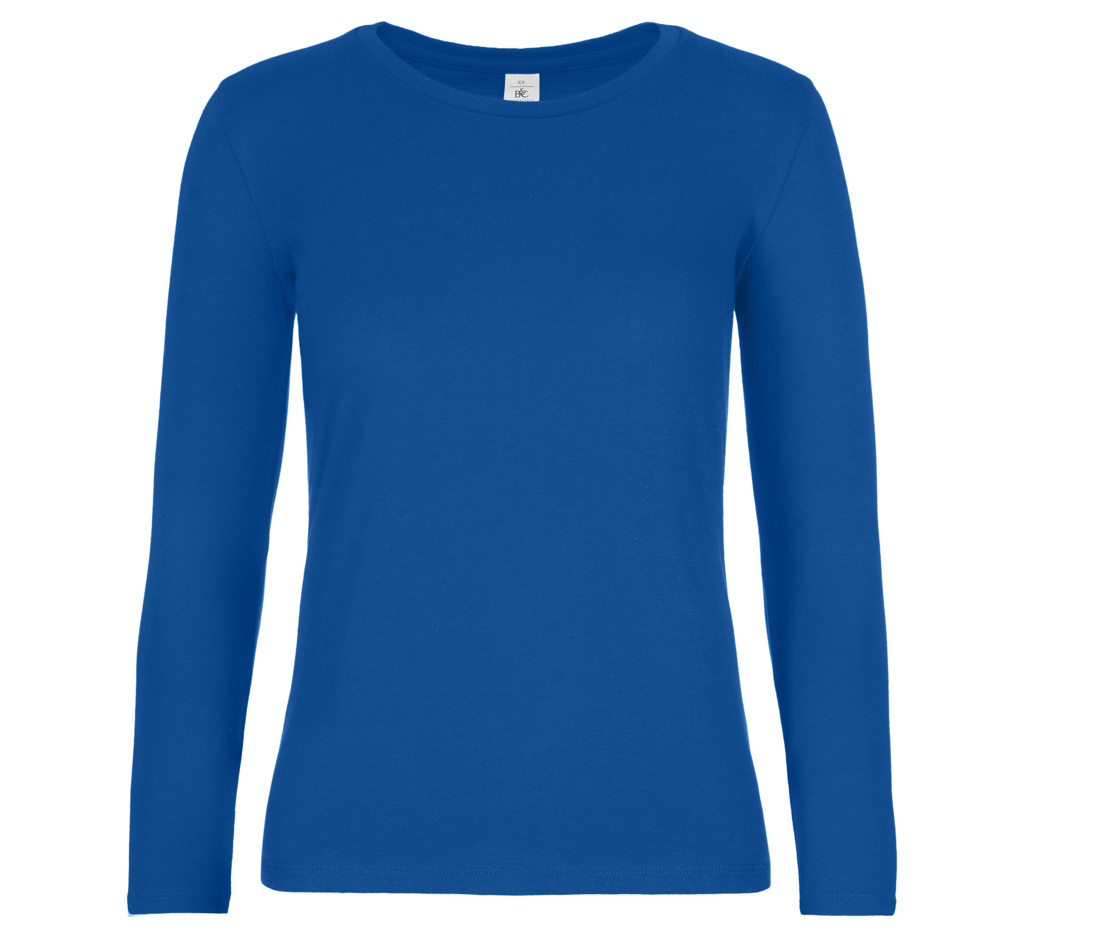Tee-shirt femme manches longues ROYAL BLUE