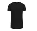 BUILD YOUR BRAND Tee-shirt long BLACK