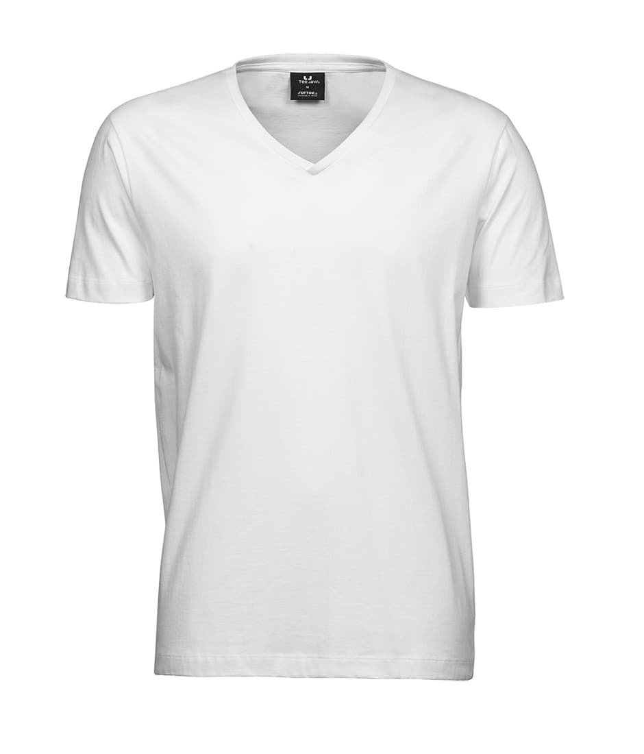 Tee-shirt homme col V WHITE