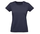 B&C Tee-shirt coton bio femme NAVY BLUE