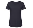 B&C Tee-shirt femme Slub en coton bio CHIC NAVY