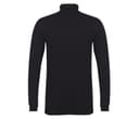 SF CLOTHING Tee-shirt col roulé BLACK