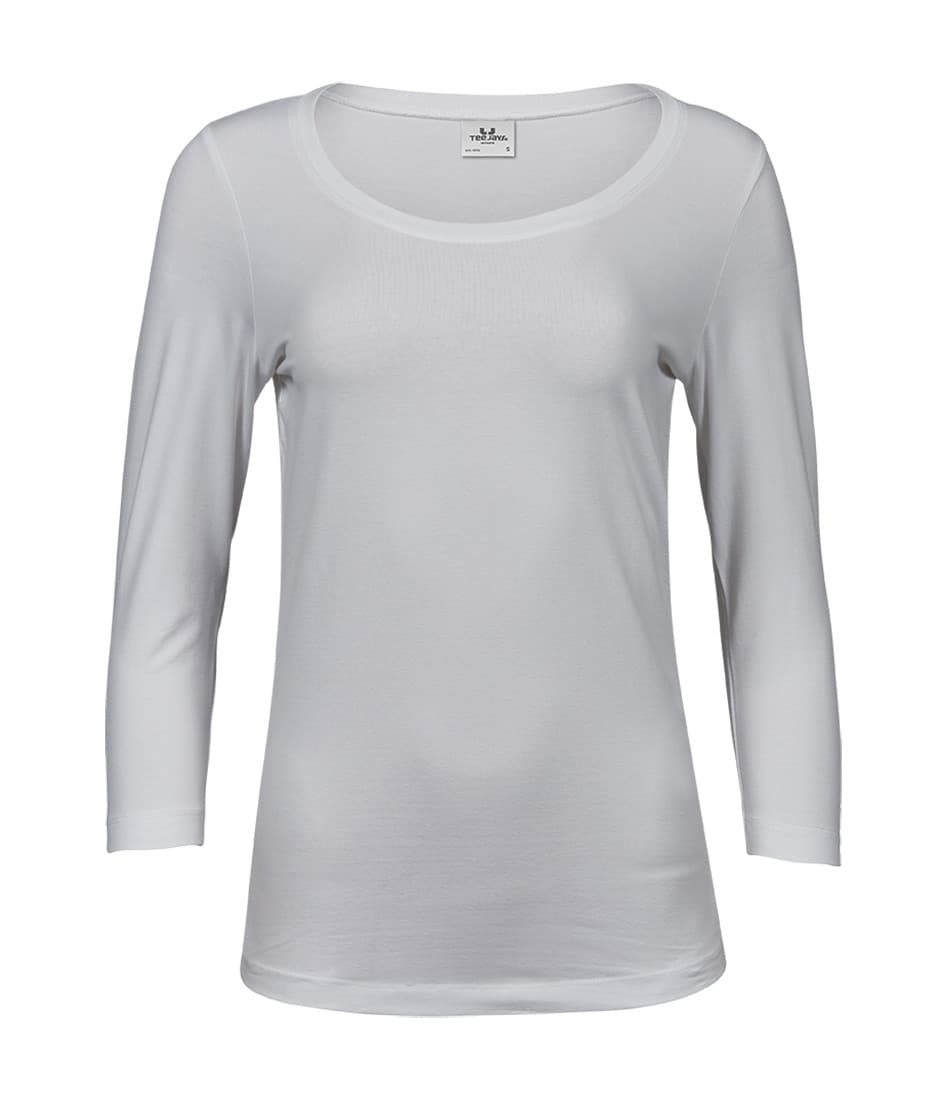 Tee-shirt femme manches 3/4 WHITE