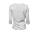 TEE JAYS Tee-shirt femme manches 3/4 WHITE