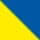 Royal / Jaune fluo