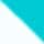 Turquoise / Blanc