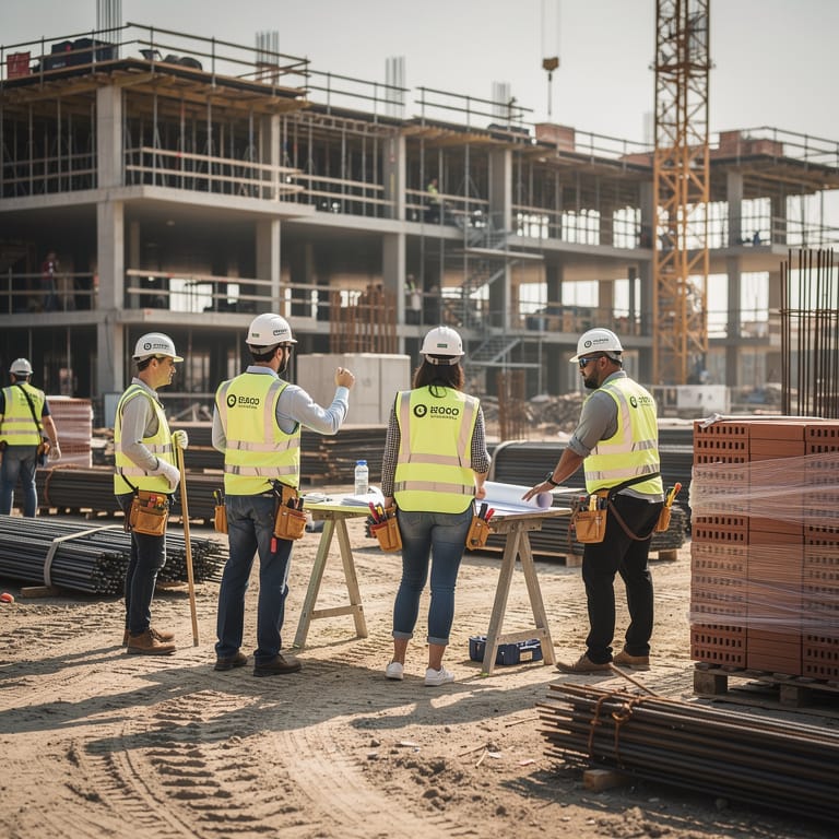 Textile personnalisé pour le secteur BTP & Industrie