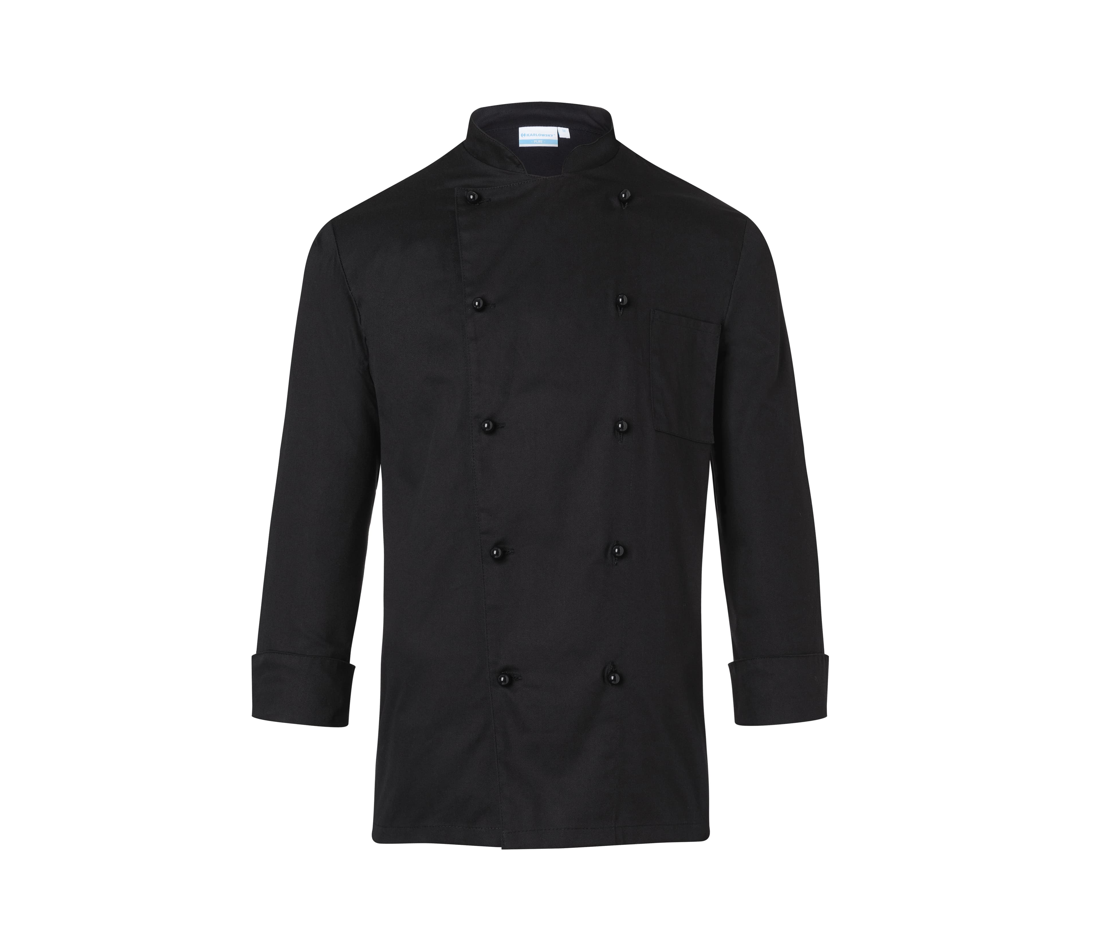 Veste de cuisinier unisexe BLACK
