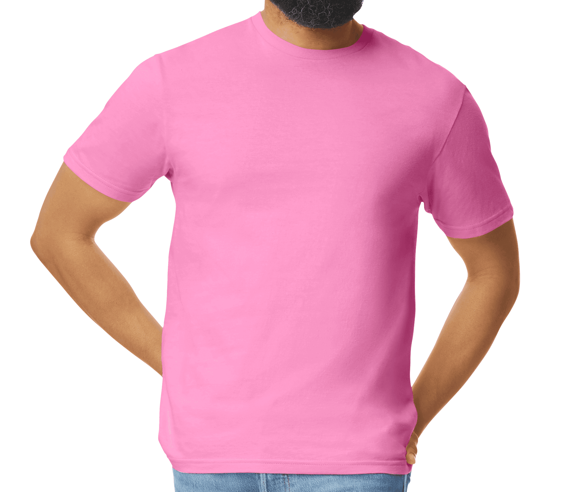 Tee-shirt col rond 150 LIGHT PINK