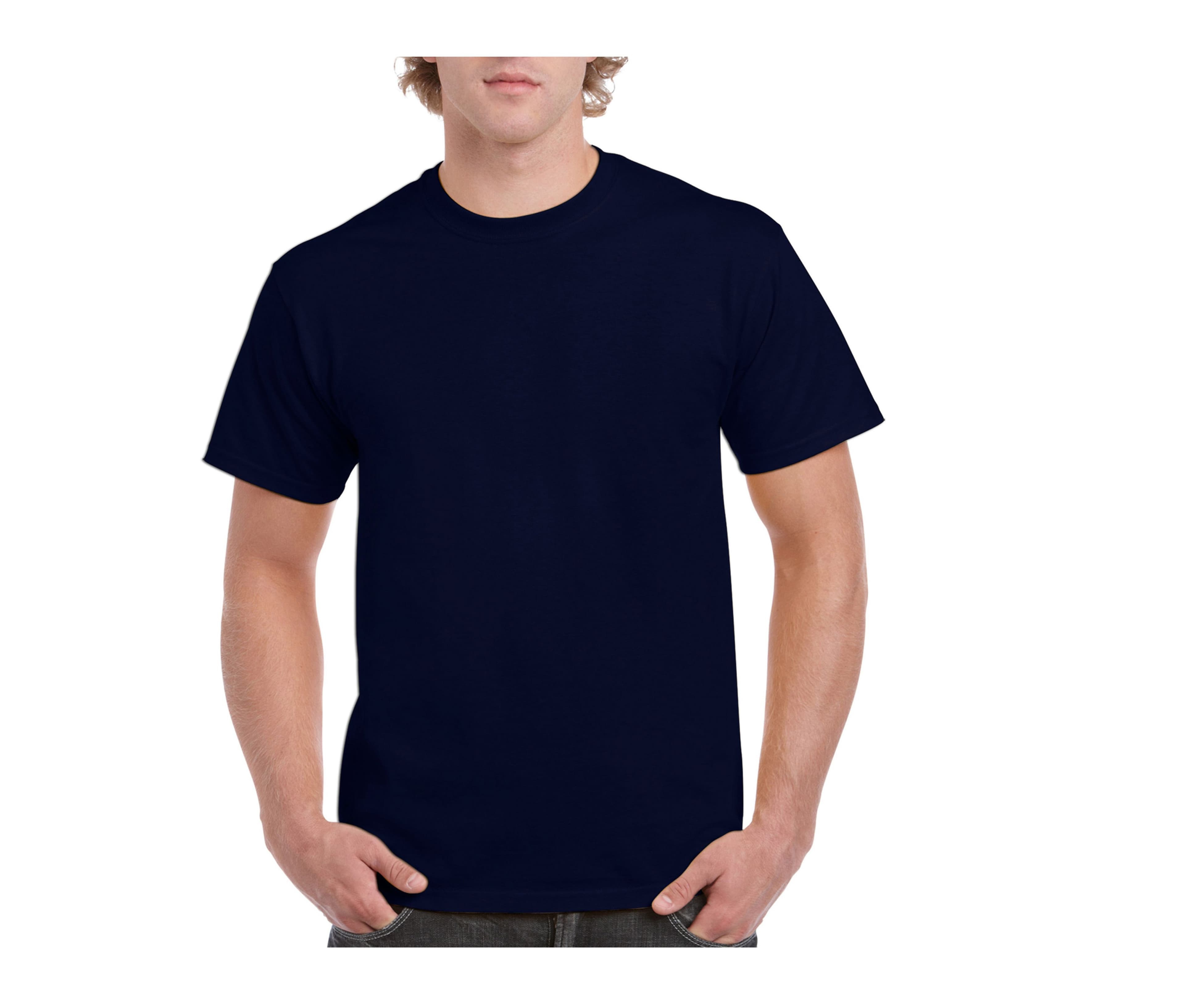 Tee-shirt col rond 200 NAVY