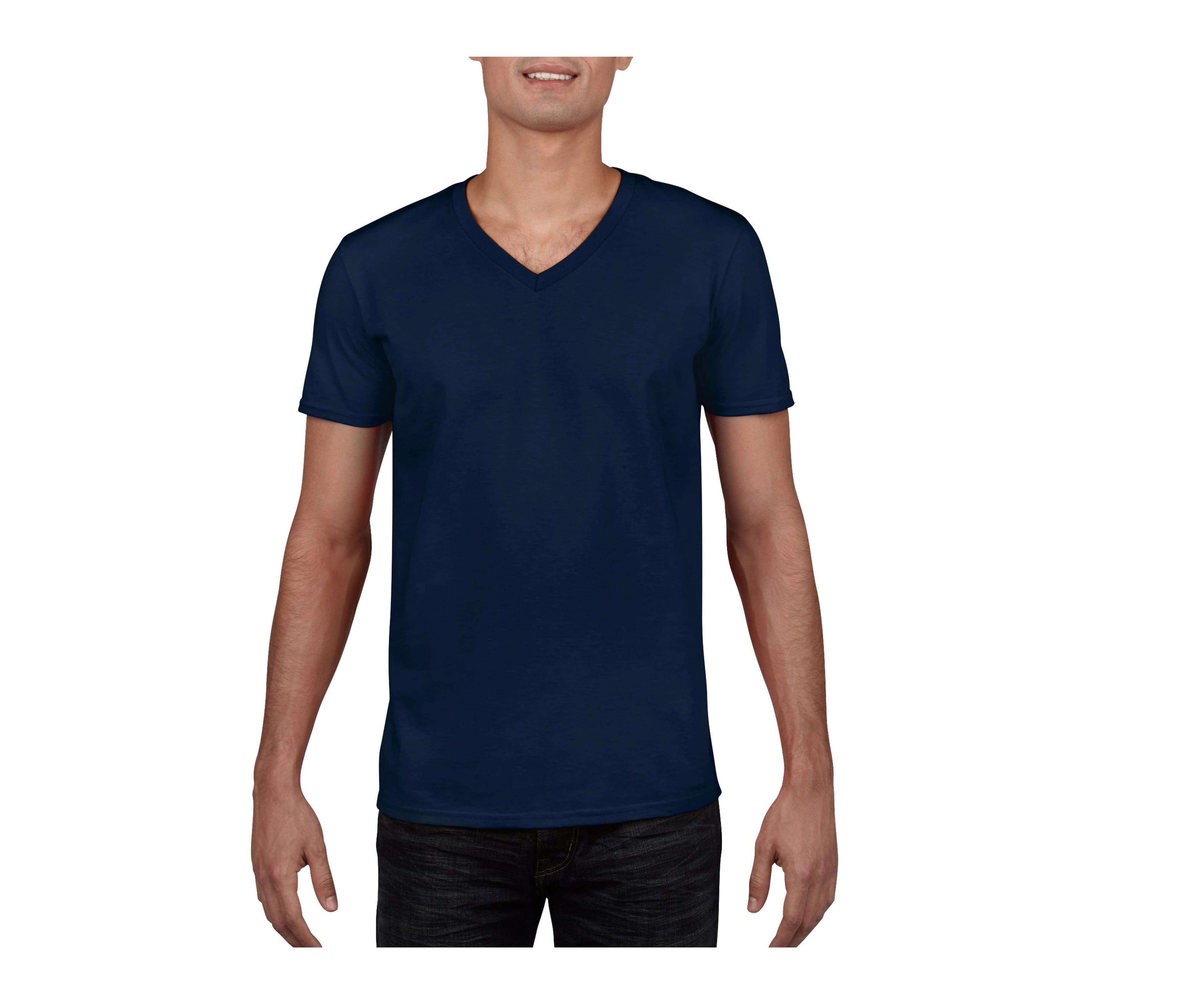 Tee-shirt col V homme NAVY